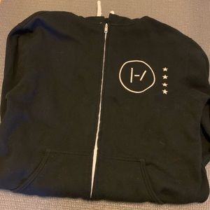 Twenty One Pilots black band hoodie